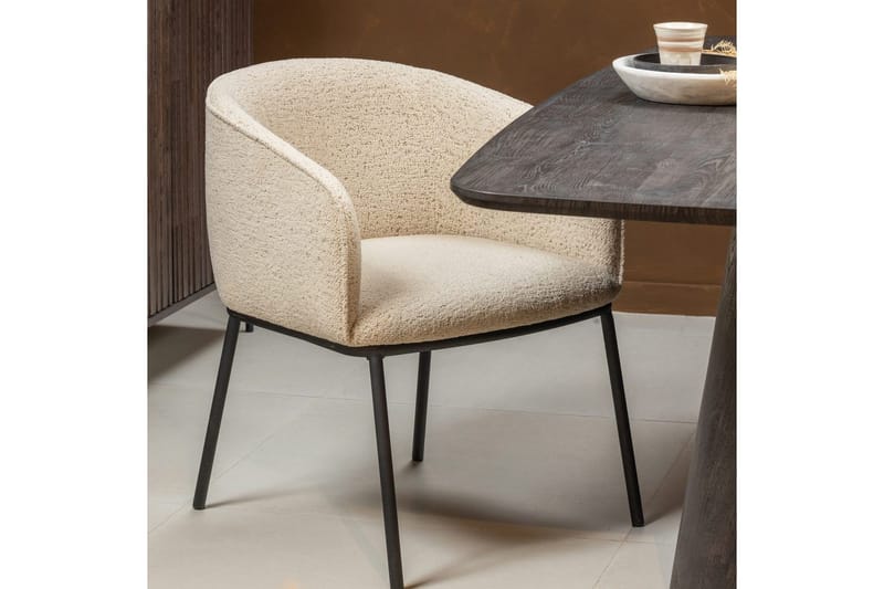 Ruokatuoli Leon - Luonnollinen melange - Huonekalut - Tuoli & nojatuoli - Ruokapöydän tuolit