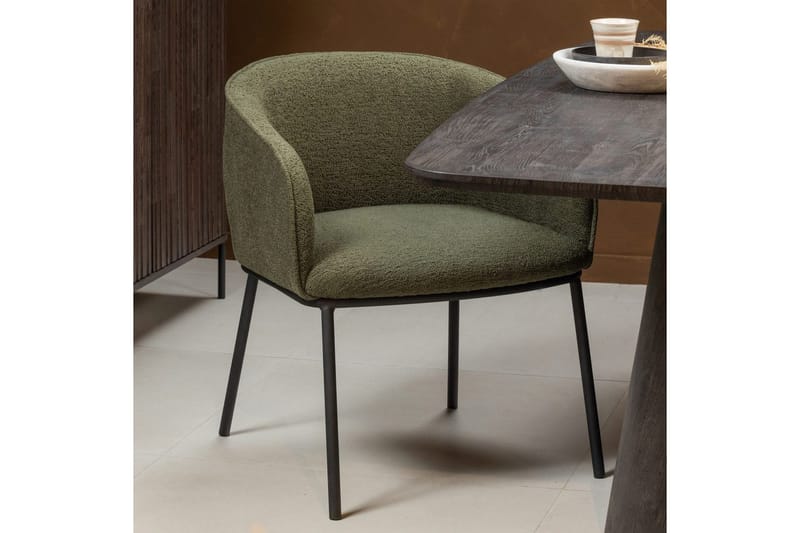 Ruokatuoli Leon - Metsänvihreä - Huonekalut - Tuoli & nojatuoli - Ruokapöydän tuolit