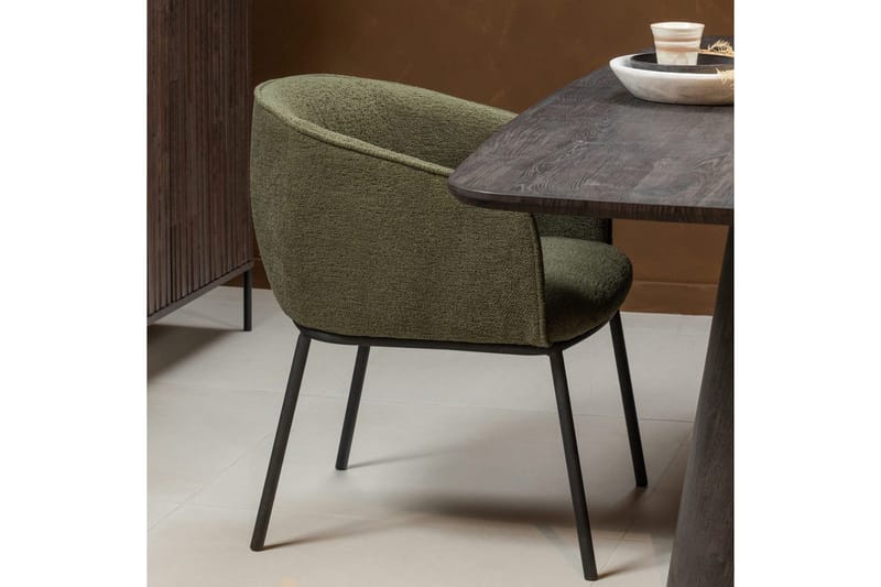 Ruokatuoli Leon - Metsänvihreä - Huonekalut - Tuoli & nojatuoli - Ruokapöydän tuolit