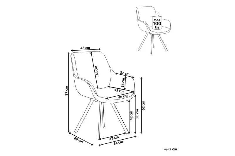 Ruokatuoli Marcellus - Huonekalut - Tuoli & nojatuoli - Ruokapöydän tuolit