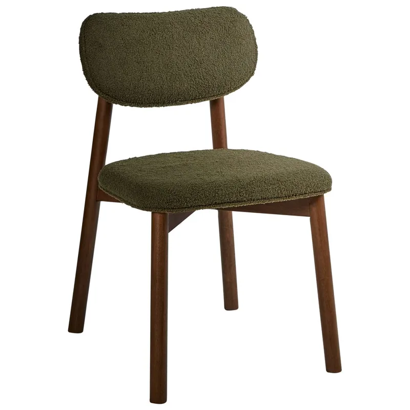 Ruokatuoli Mills 2-pakkaus - Ruskea, Vihreä - Huonekalut - Tuoli & nojatuoli - Ruokapöydän tuolit