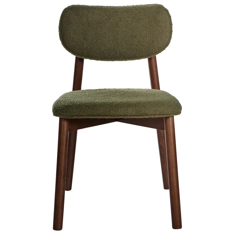 Ruokatuoli Mills 2-pakkaus - Ruskea, Vihreä - Huonekalut - Tuoli & nojatuoli - Ruokapöydän tuolit