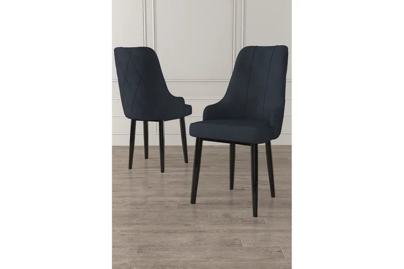 Ruokatuoli Mobarkar Antrasiitti / Musta - Antrasiitti / Musta - Huonekalut - Tuoli & nojatuoli - Ruokapöydän tuolit