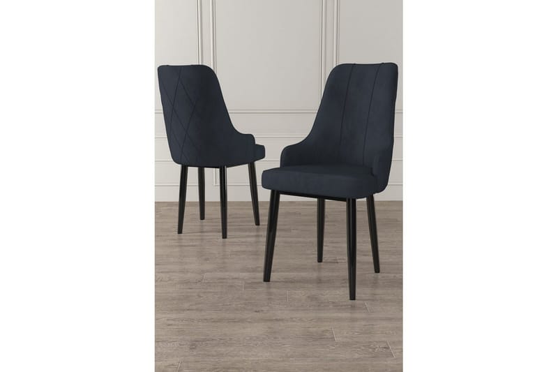 Ruokatuoli Mobarkar Antrasiitti / Musta - Antrasiitti / Musta - Huonekalut - Tuoli & nojatuoli - Ruokapöydän tuolit