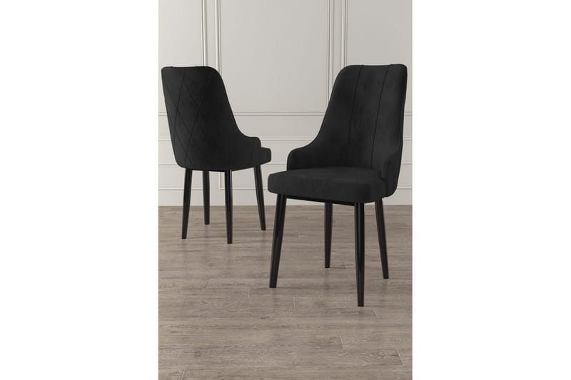 Ruokatuoli Mobarkar Musta - Musta - Huonekalut - Tuoli & nojatuoli - Ruokapöydän tuolit