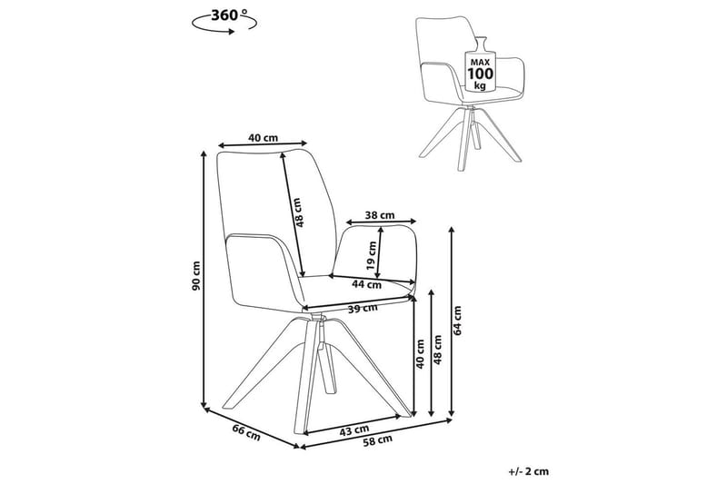 Ruokatuoli Mokena - Huonekalut - Tuoli & nojatuoli - Nojatuoli & lepotuoli