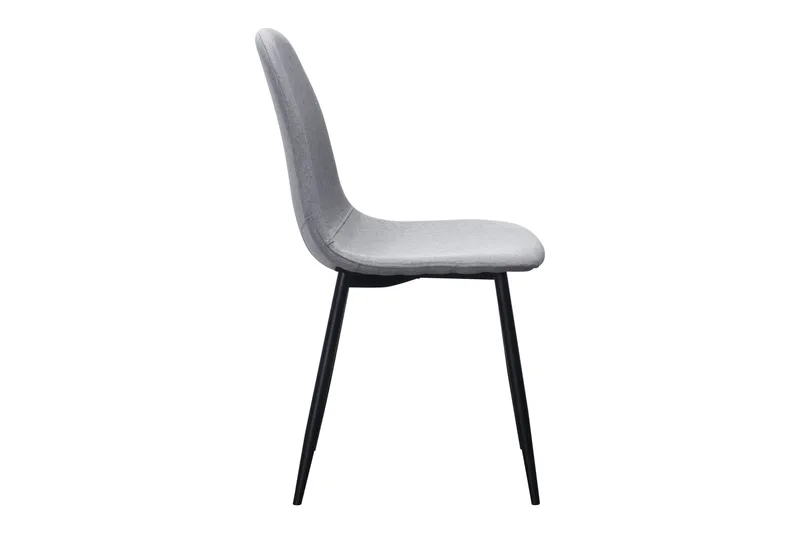 Ruokatuoli Naira - Harmaa/Mustat Metallijalat - Huonekalut - Tuoli & nojatuoli - Ruokapöydän tuolit