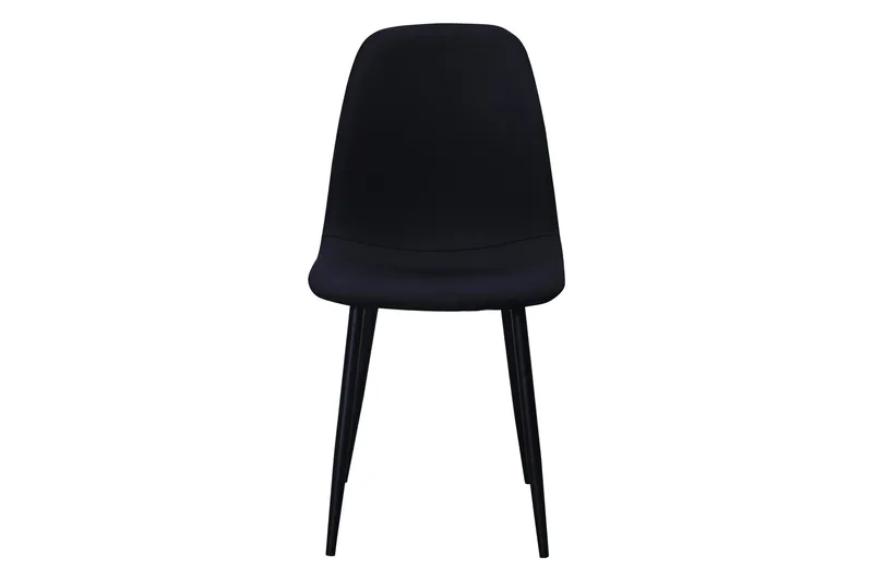 Ruokatuoli Naira - Musta/Mustat Metallijalat - Huonekalut - Tuoli & nojatuoli - Ruokapöydän tuolit