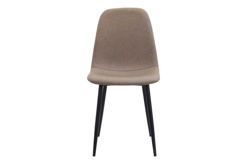 Ruokatuoli Naira - Ruskea/Mustat Metallijalat - Huonekalut - Tuoli & nojatuoli - Ruokapöydän tuolit