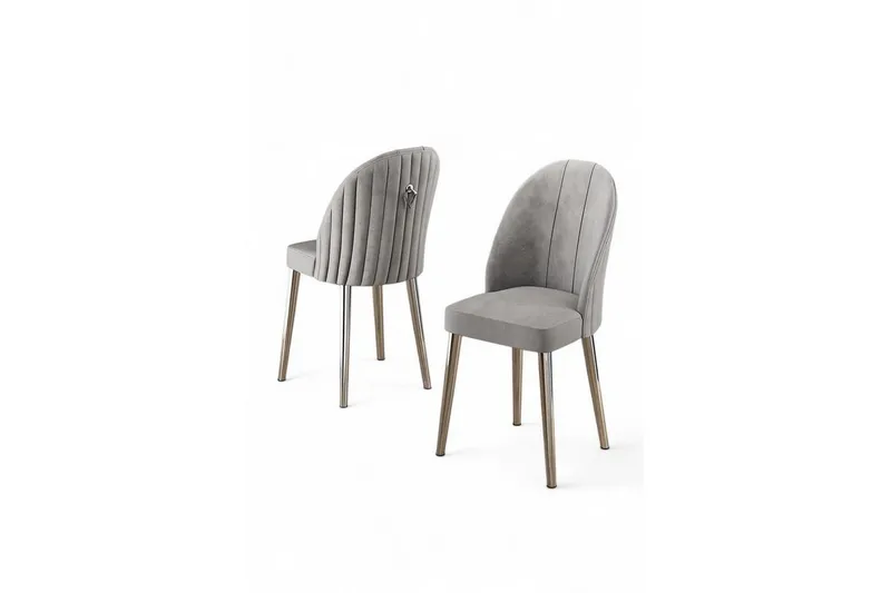 Ruokatuoli Orlen Harmaa / Kromi, Harmaa / Kromi