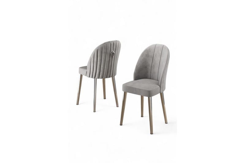 Ruokatuoli Orlen Harmaa / Kromi, Harmaa / Kromi