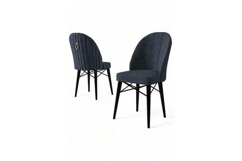 Ruokatuoli Ritim Antrasiitti / Musta - Antrasiitti / Musta - Huonekalut - Tuoli & nojatuoli - Ruokapöydän tuolit