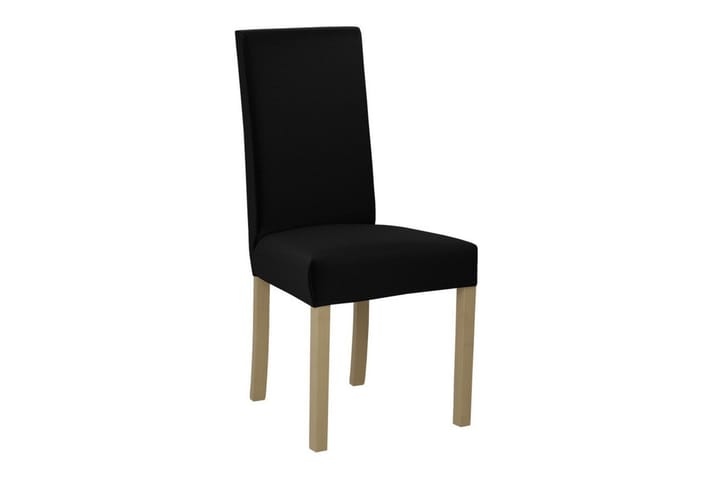 Ruokatuoli Rowden - Musta/Puu - Ruokapöydän tuolit