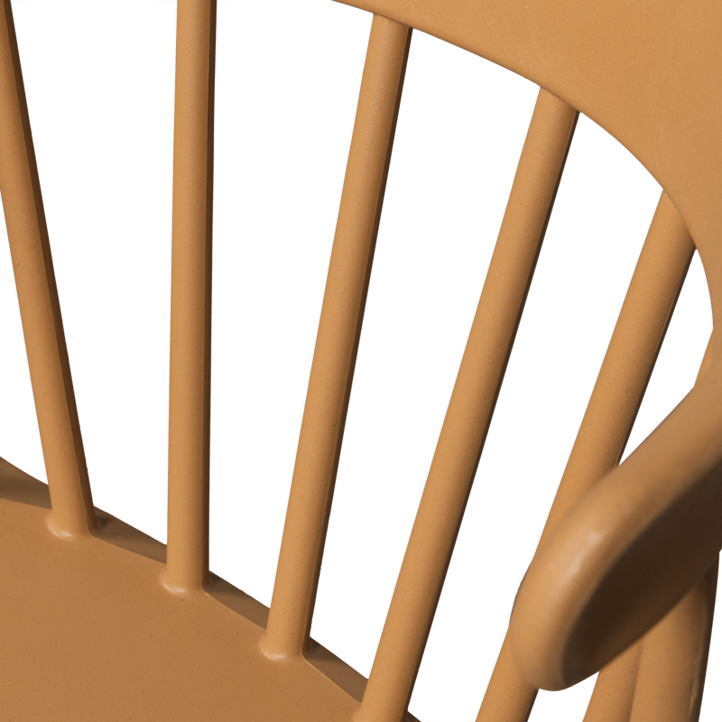 Ruokatuoli säleillä Bliss ulkokäyttöön - Karamelli melange - Huonekalut - Tuoli & nojatuoli - Ruokapöydän tuolit