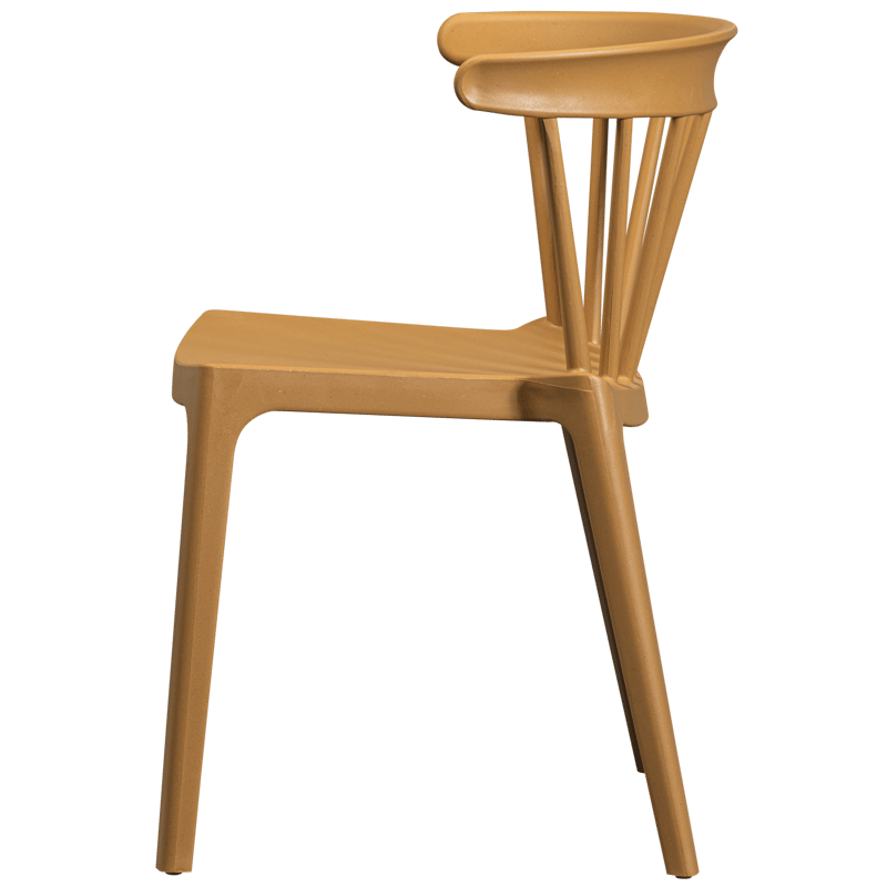 Ruokatuoli säleillä Bliss ulkokäyttöön - Karamelli melange - Huonekalut - Tuoli & nojatuoli - Ruokapöydän tuolit
