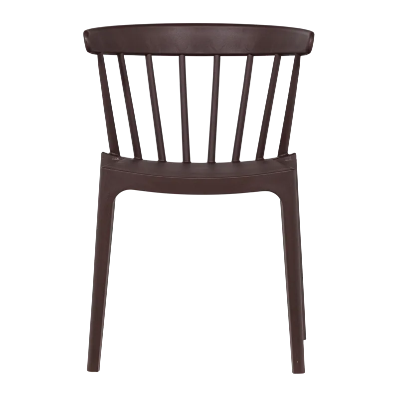 Ruokatuoli säleillä Bliss ulkokäyttöön - Lila/Ruskea - Huonekalut - Tuoli & nojatuoli - Ruokapöydän tuolit