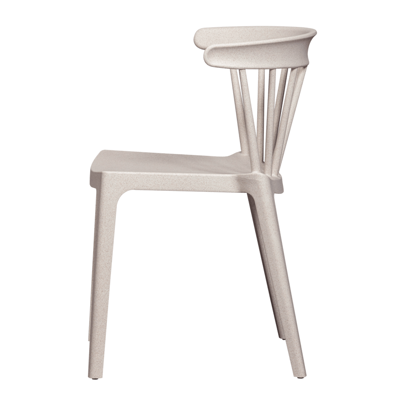 Ruokatuoli säleillä Bliss ulkokäyttöön - Luonnonvalkoinen melange - Huonekalut - Tuoli & nojatuoli - Ruokapöydän tuolit