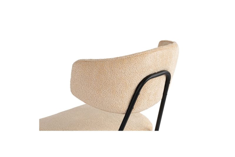 Ruokatuoli Sanroman Beige / Musta - Beige / Musta - Huonekalut - Tuoli & nojatuoli - Ruokapöydän tuolit