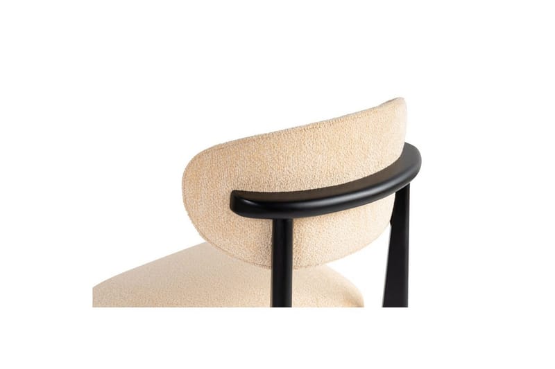Ruokatuoli Sanroman Classic Beige / Musta - Beige / Musta - Huonekalut - Tuoli & nojatuoli - Ruokapöydän tuolit