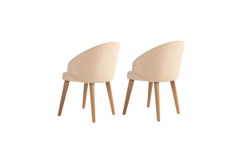 Ruokatuoli Sanroman Classic Beige / Vaalea tammi - Beige / Vaalea tammi - Huonekalut - Tuoli & nojatuoli - Ruokapöydän tuolit