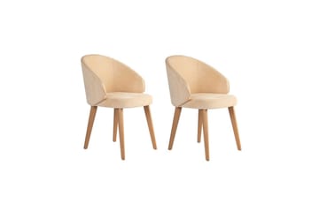 Ruokatuoli Sanroman Classic Beige / Vaalea tammi