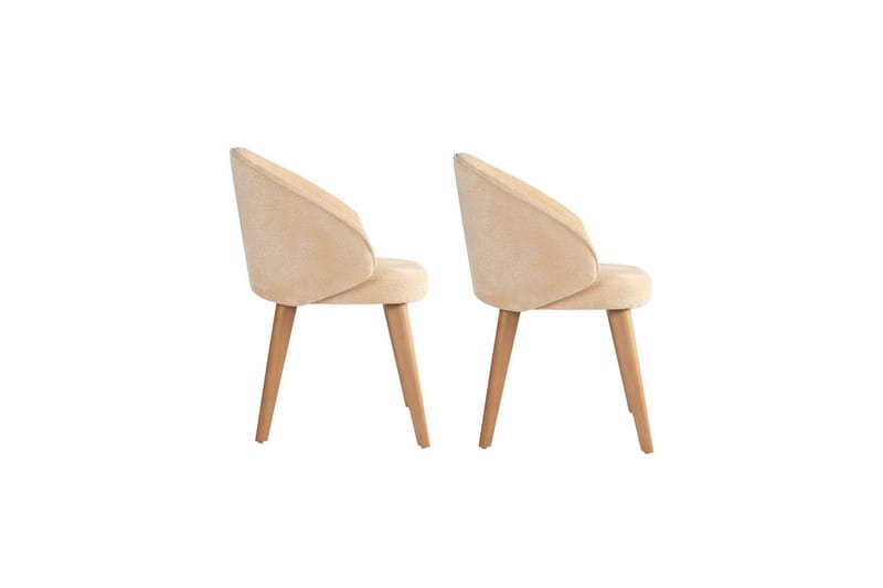 Ruokatuoli Sanroman Classic Beige / Vaalea tammi - Beige / Vaalea tammi - Huonekalut - Tuoli & nojatuoli - Ruokapöydän tuolit