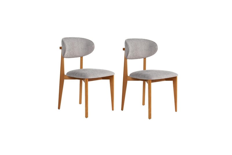 Ruokatuoli Sanroman Classic Harmaa / Tumma tammi - Harmaa / Tumma tammi - Huonekalut - Tuoli & nojatuoli - Ruokapöydän tuolit