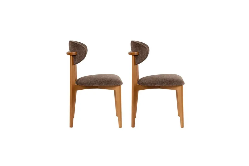 Ruokatuoli Sanroman Classic Ruskea / Tumma tammi - Ruskea / Tumma tammi - Huonekalut - Tuoli & nojatuoli - Ruokapöydän tuolit