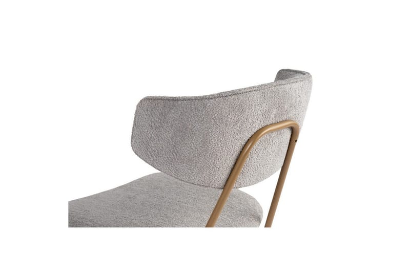 Ruokatuoli Sanroman Harmaa / Kulta - Harmaa / Kulta - Huonekalut - Tuoli & nojatuoli - Ruokapöydän tuolit