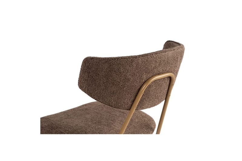 Ruokatuoli Sanroman Ruskea / Kulta - Ruskea / Kulta - Huonekalut - Tuoli & nojatuoli - Ruokapöydän tuolit