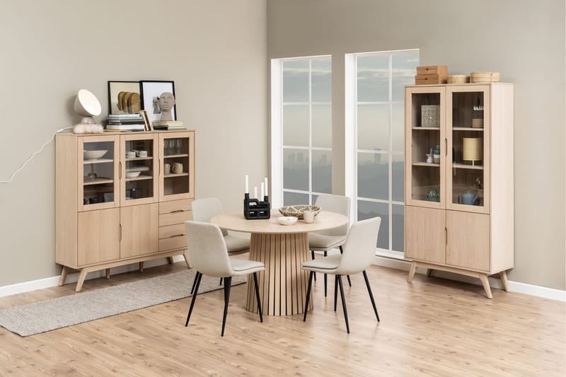 Ruokatuoli Santra - Beige - Huonekalut - Tuoli & nojatuoli - Ruokapöydän tuolit