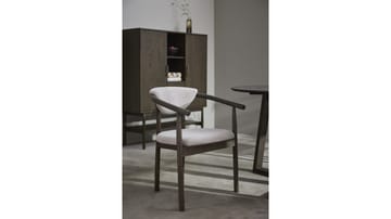 Ruokatuoli Selvik beigeä boucléa - beige - Huonekalut - Tuoli & nojatuoli - Ruokapöydän tuolit