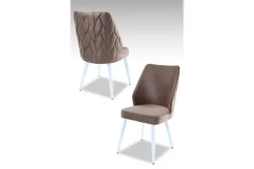 Ruokatuoli Stifen Cappuccino / valkoinen