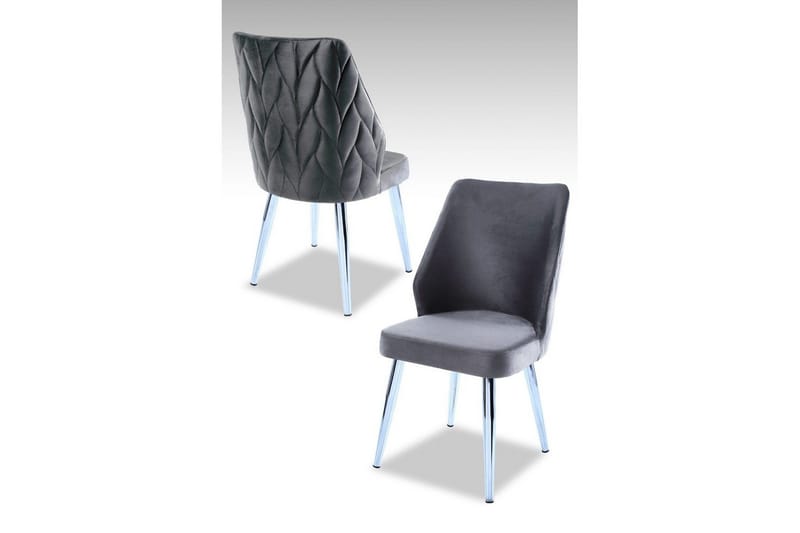 Ruokatuoli Stifen Harmaa / Kromi - Harmaa / Kromi - Huonekalut - Tuoli & nojatuoli - Ruokapöydän tuolit