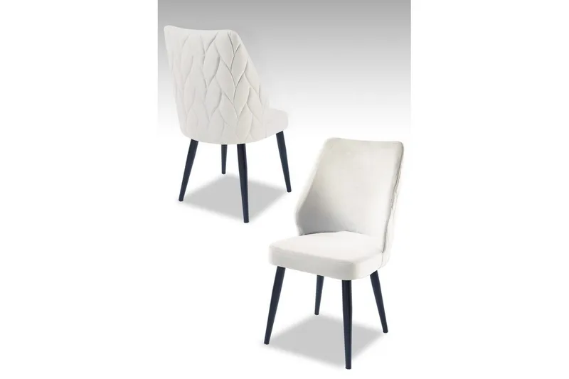 Ruokatuoli Stifen Kerma / Musta - Kerma / Musta - Huonekalut - Tuoli & nojatuoli - Ruokapöydän tuolit