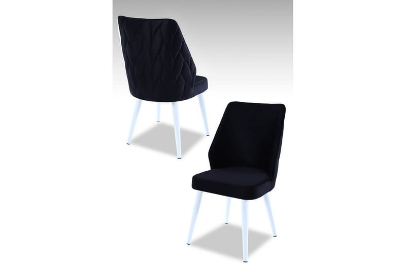 Ruokatuoli Stifen Musta / Valkoinen - Musta / Valkoinen - Huonekalut - Tuoli & nojatuoli - Ruokapöydän tuolit