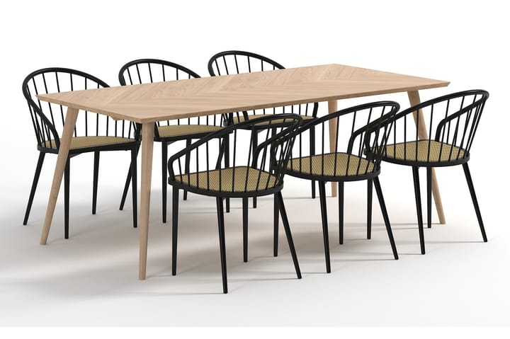 Ruokatuoli Tivi - Ruokapöydän tuolit - Meikkituoli - Käsinojallinen tuoli