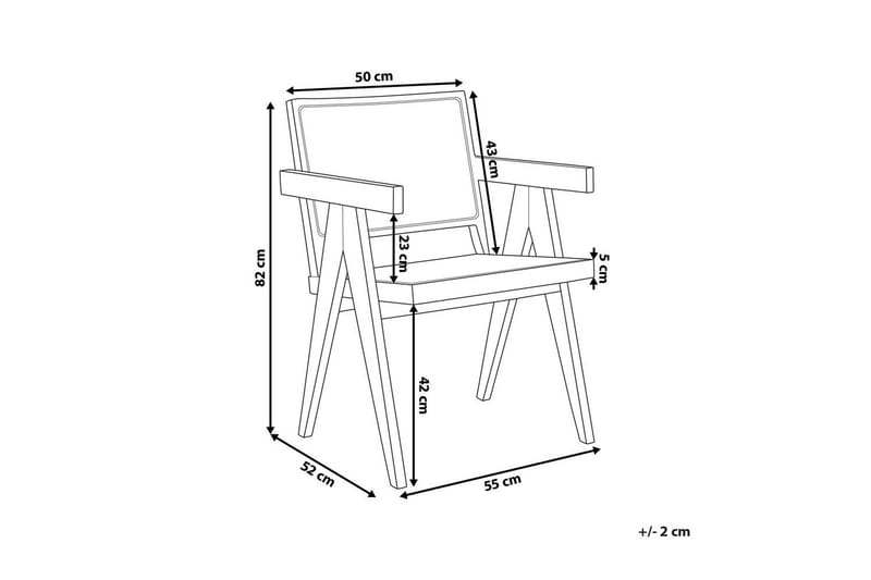 Ruokatuoli Westbrook - Luonnollinen, vaalea puu - Huonekalut - Tuoli & nojatuoli - Ruokapöydän tuolit