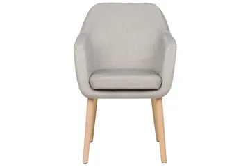 Ruokatuoli Yorkville ll - Beige, vaalea puu - Huonekalut - Tuoli & nojatuoli - Ruokapöydän tuolit