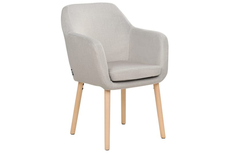 Ruokatuoli Yorkville ll - Beige, vaalea puu - Huonekalut - Tuoli & nojatuoli - Ruokapöydän tuolit