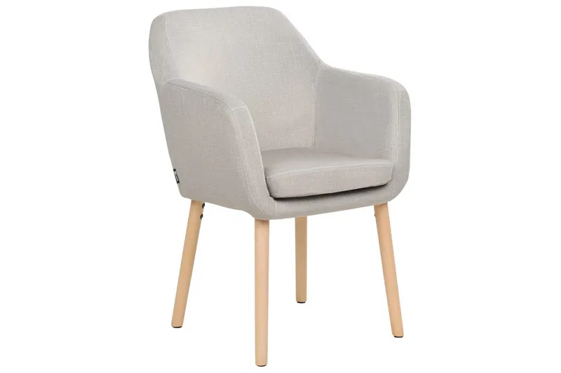 Ruokatuoli Yorkville ll, Beige, vaalea puu