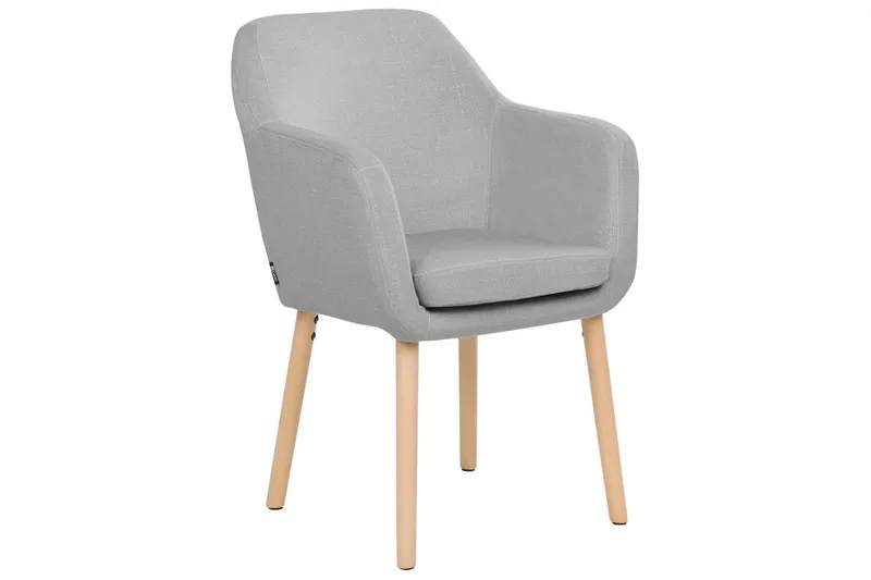 Ruokatuoli Yorkville ll, Harmaa, vaalea puu