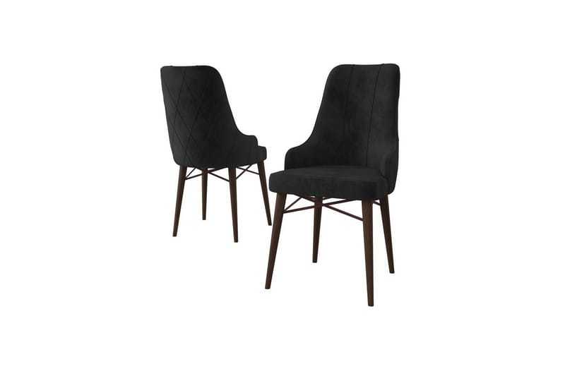 Ruokatuoli Puntoz Musta / Ruskea - Musta / Ruskea - Huonekalut - Tuoli & nojatuoli - Ruokapöydän tuolit