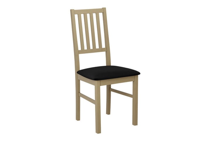 Ruokatuoli Patrickswell - Musta/Puu - Ruokapöydän tuolit