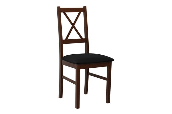 Ruokatuoli Patrickswell - Musta/Puu - Ruokapöydän tuolit