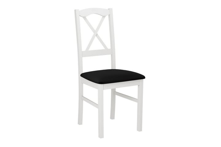 Ruokatuoli Patrickswell - Valkoinen/Musta - Ruokapöydän tuolit