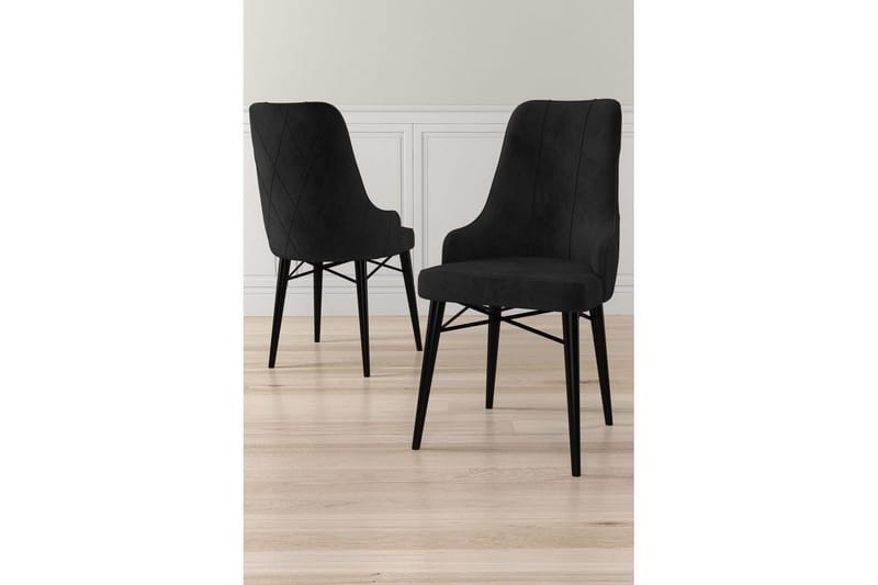 Ruokatuoli Puntoz Musta - Musta - Huonekalut - Tuoli & nojatuoli - Ruokapöydän tuolit