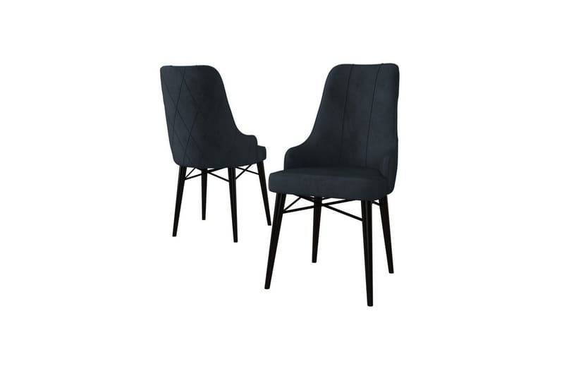 Ruokatuoli Puntoz Antrasiitti / Musta - Antrasiitti / Musta - Huonekalut - Tuoli & nojatuoli - Ruokapöydän tuolit