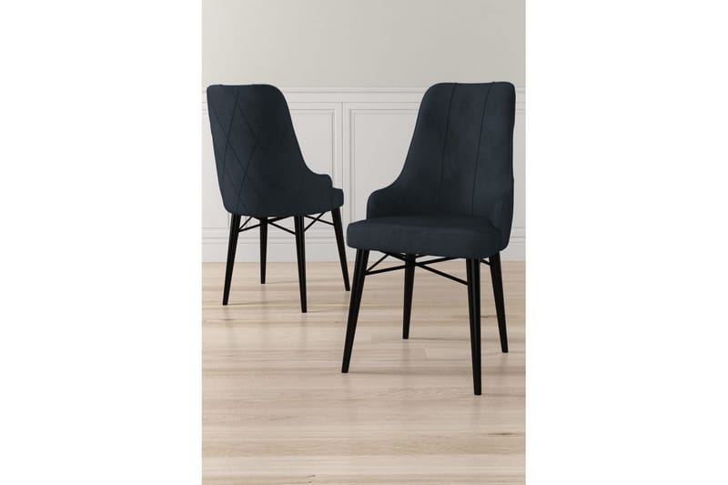 Ruokatuoli Puntoz Antrasiitti / Musta - Antrasiitti / Musta - Huonekalut - Tuoli & nojatuoli - Ruokapöydän tuolit