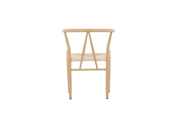 Alfons Käsinojatuoli - Beige - Huonekalut - Tuoli & nojatuoli - Ruokapöydän tuolit